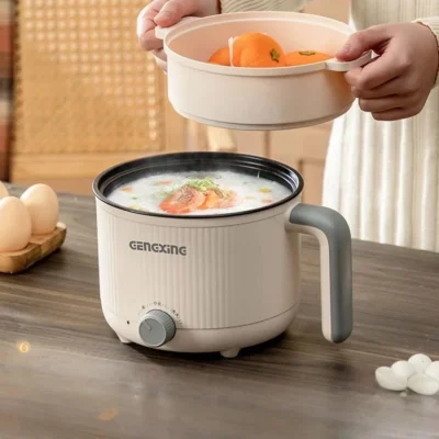 nồi lẩu mini 2 tầng