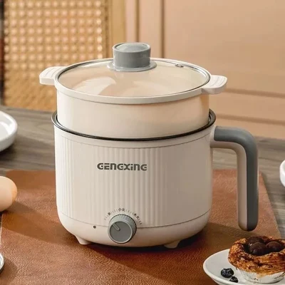 nồi lẩu mini 2 tầng
