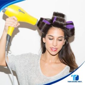 tạo kiểu tóc với lô cuốn