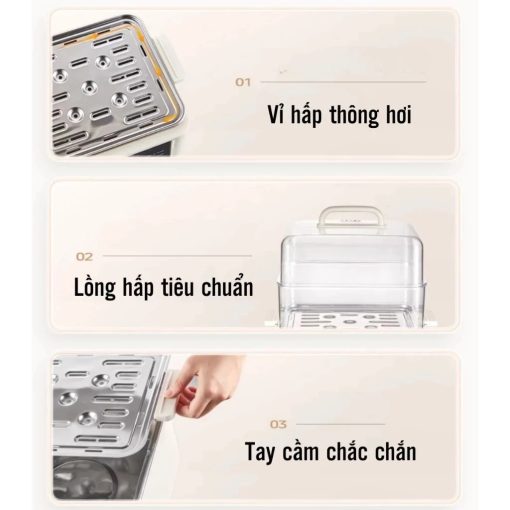 nồi hấp điện