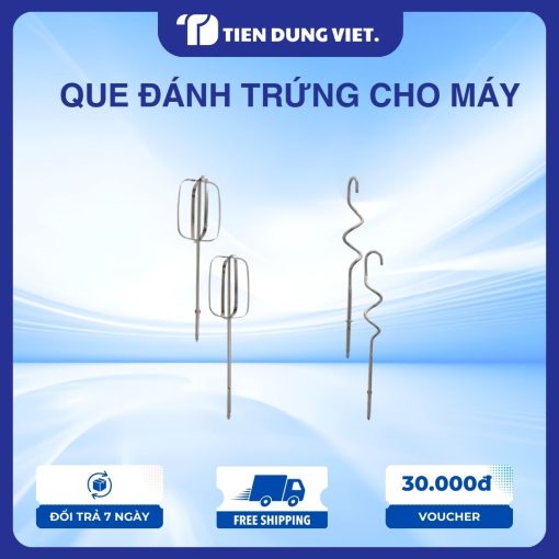 Que đánh trứng cầm tay bằng điện