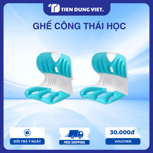 Ghế Ngồi Học Chống Gù Lưng Chống Cong Vẹo Cột Sống – Công Thái Học