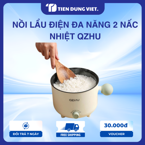 Nồi Lẩu Điện Đa Năng 2 Nấc Nhiệt QZHU