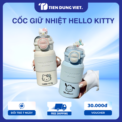 Cốc Giữ Nhiệt Hello Kitty