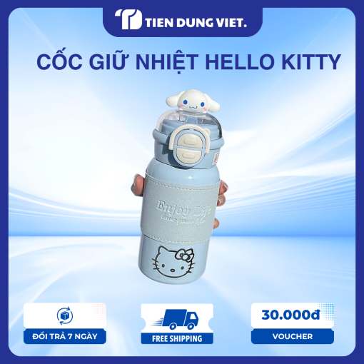 Cốc Giữ Nhiệt Hello Kitty