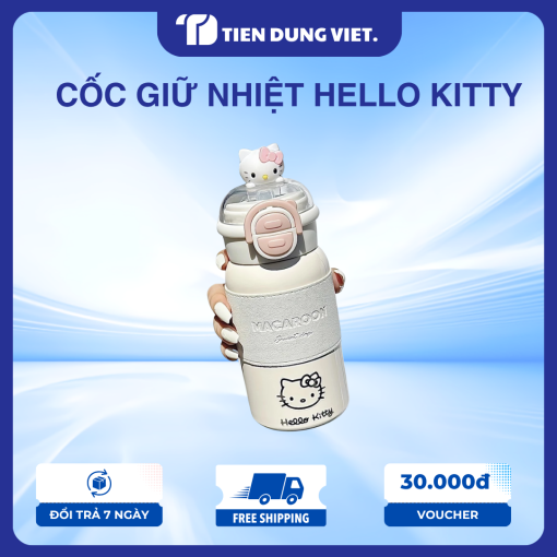 Cốc Giữ Nhiệt Hello Kitty